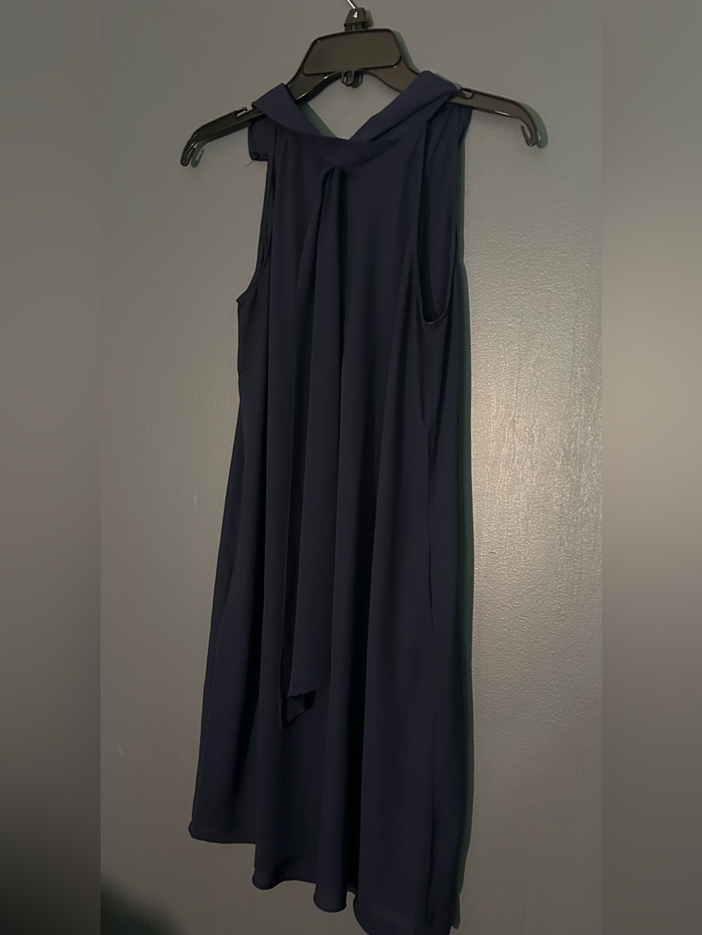 Worthington Navy Sleeveless Maxi Dress